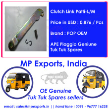 APE Piaggio Tuk Tuk Spares Embrayage Link Patti L / M